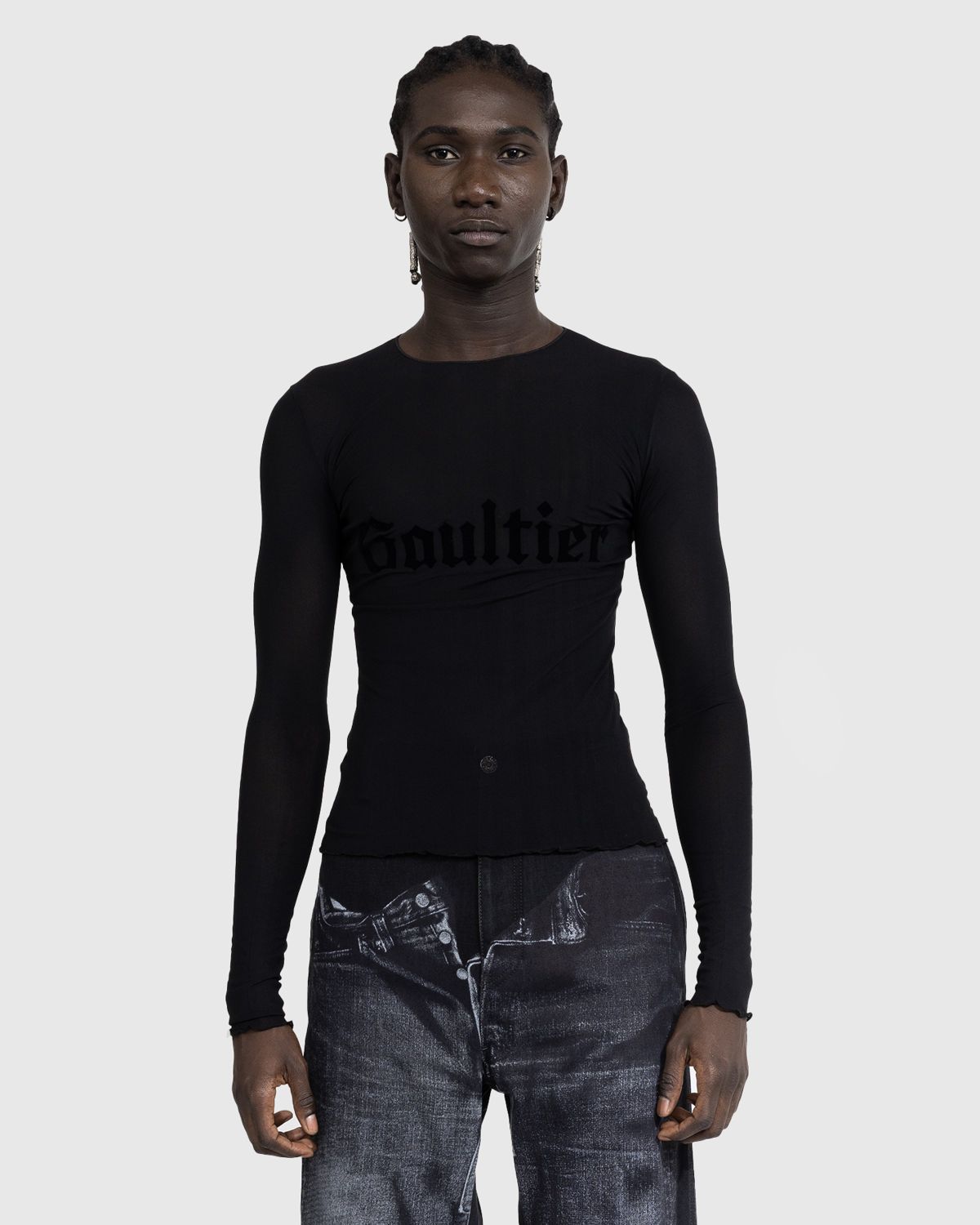 Jean Paul Gaultier – Velvet Gaultier Long-Sleeve Black